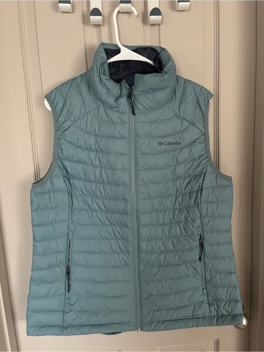 Columbia Women's Seafoam Blue Packable Quilted Vest